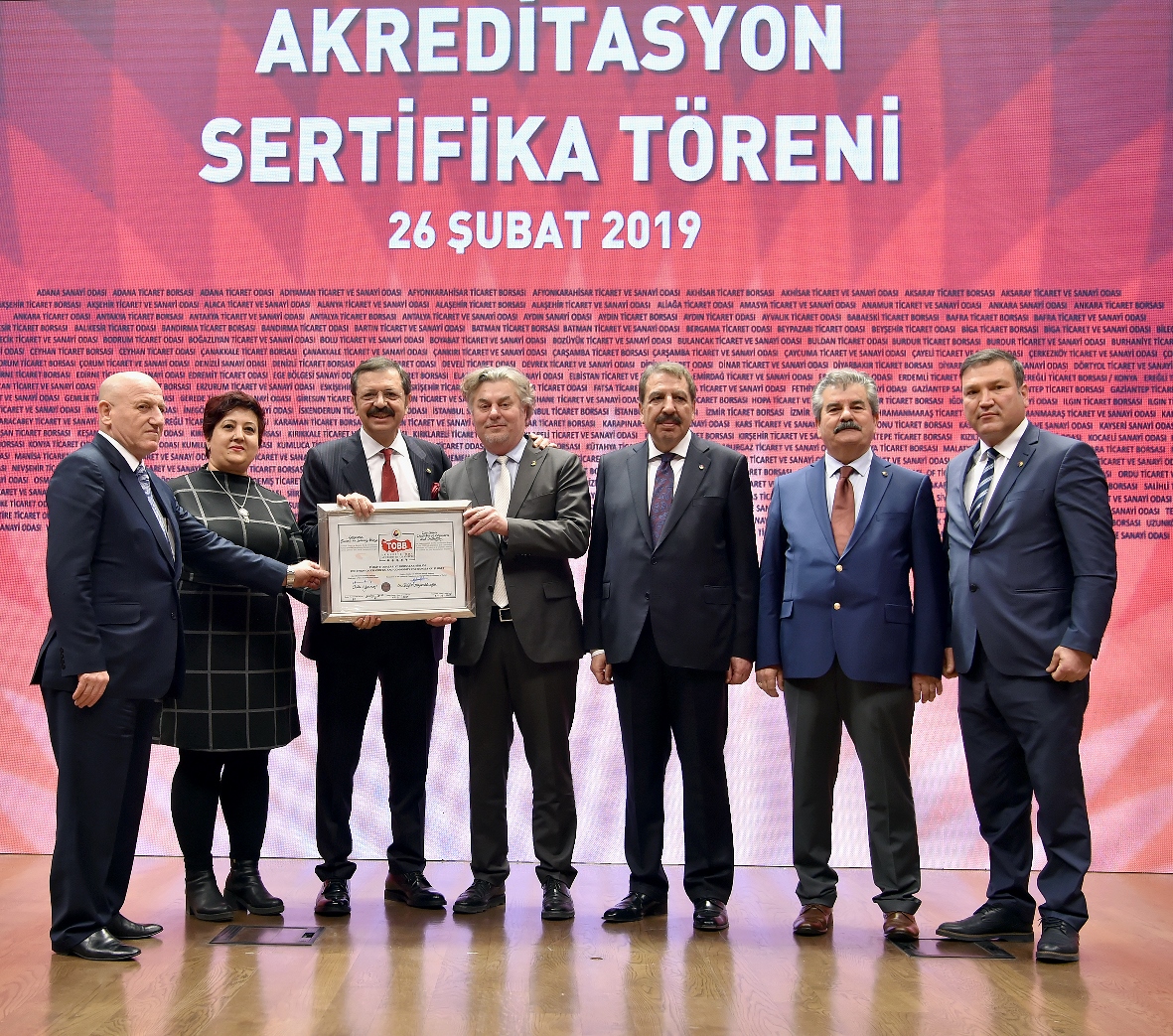 Kalite ve Akreditasyon Sertifikası