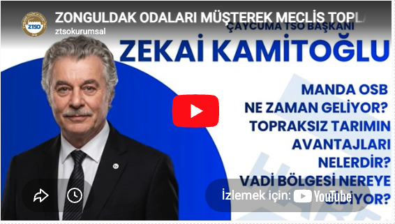  ZONGULDAK ODALARI MÜŞTEREK MECLİS TOPLANTISI